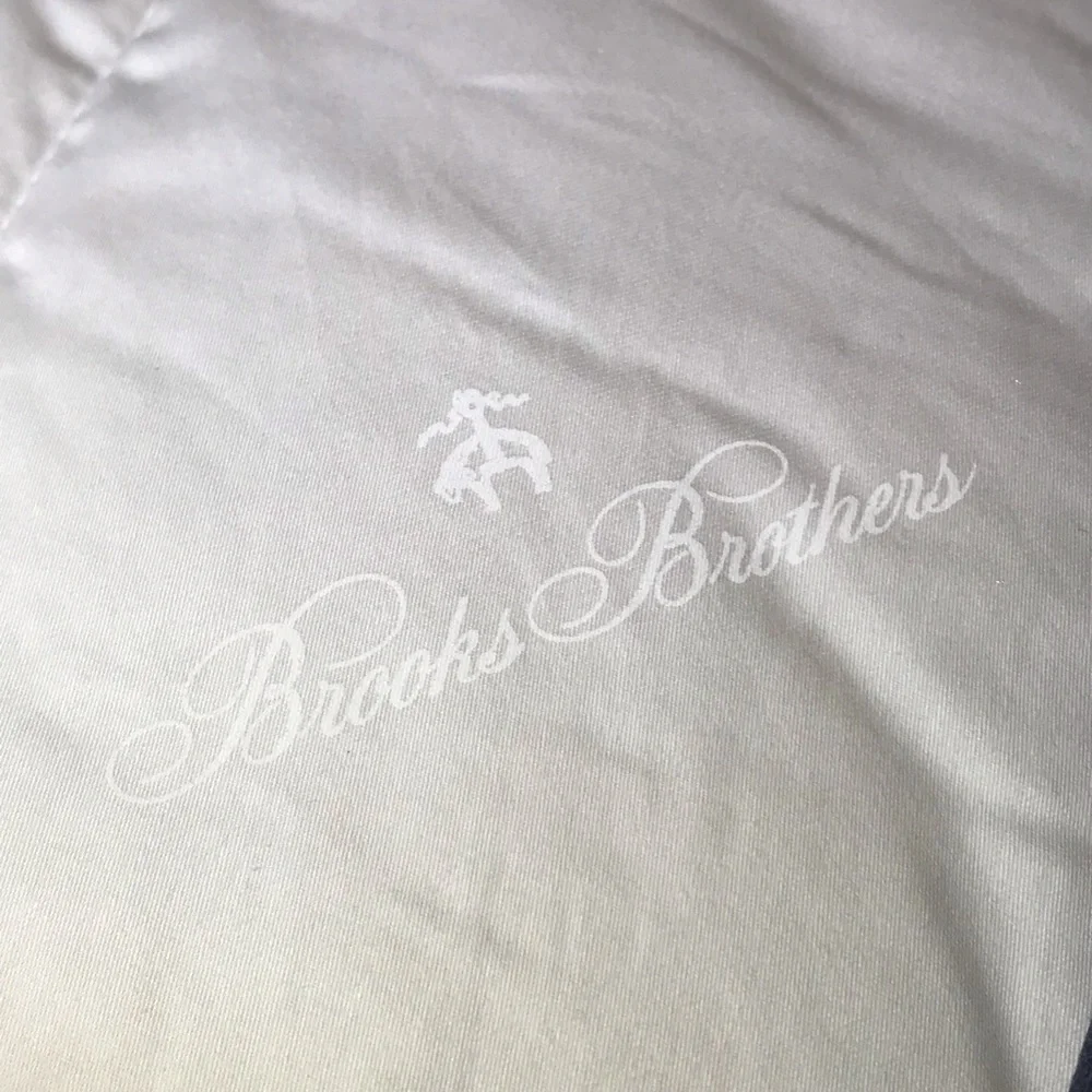 Brand New Brooks Brothers Turkish Cotton Comforter, Queen